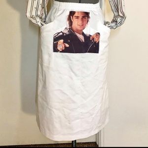 LARGE•JOEY LAWRENCE•upcycle•80’s white skirt